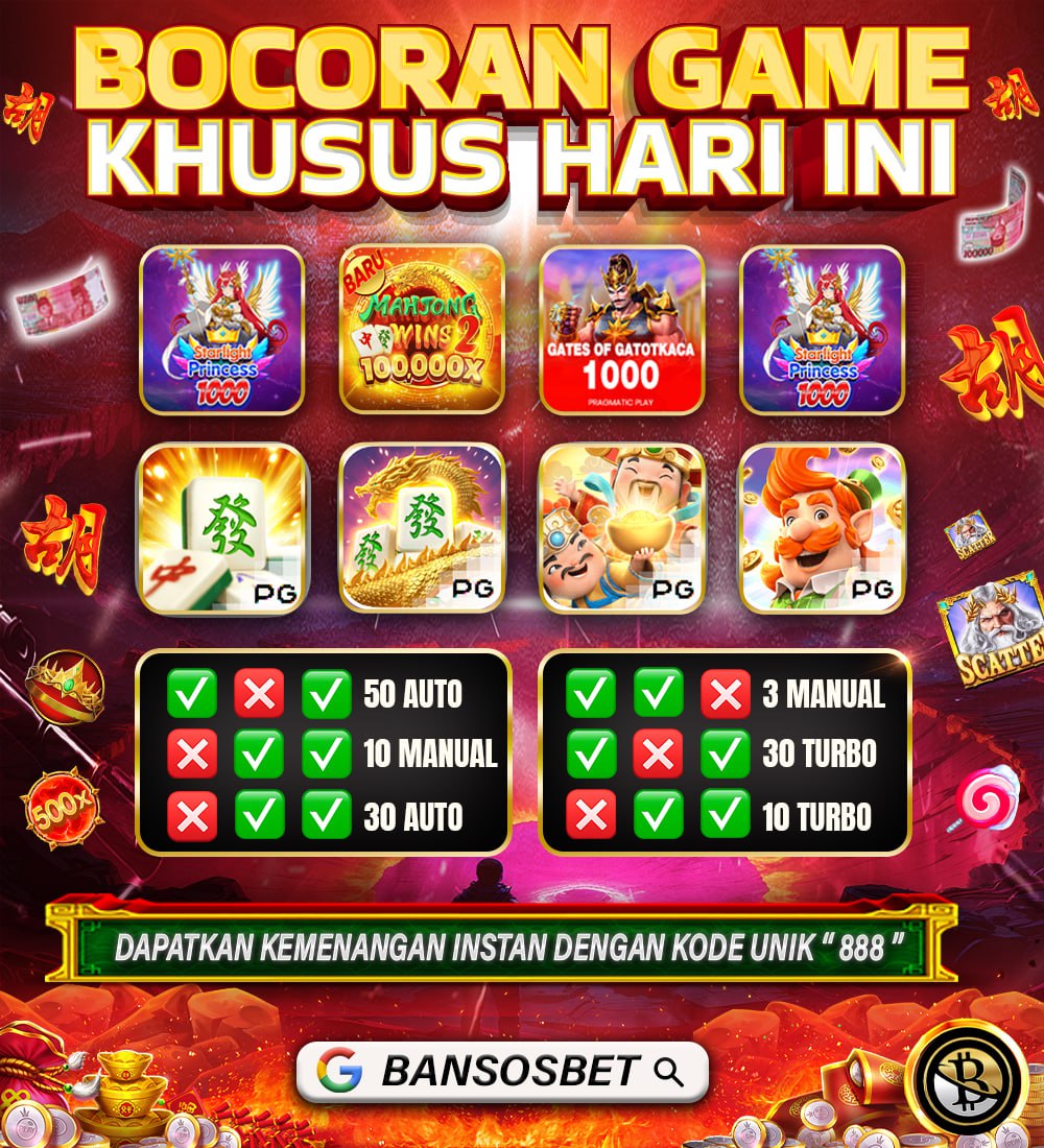 BANSOSBET - Agen Slot Online & Slot Gacor Gampang Menang Resmi